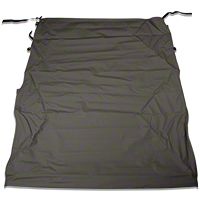 Bestop Safari Bikini Top w/Windshield Channel, Cable Style, Khaki Diamond (10-13 Wrangler 2 Door) - Bestop 52593-36