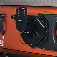 Teraflex HD Hinged Carrier with Adjustable Tire Mount (07-13 Wrangler JK) - Teraflex 4838150
