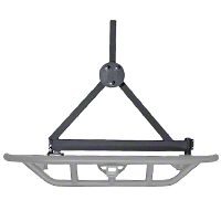 Rugged Ridge RRC Rear Bumper Tire Carrier, Black (87-06 Wrangler YJ & TJ) - Rugged Ridge 11503.6