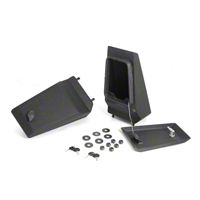 Rugged Ridge XHD Bumper Storage Ends, Textured Black (87-06 Wrangler YJ & TJ) - Rugged Ridge 11540.43