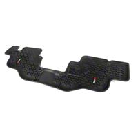 Rugged Ridge Rear Floor Liner, Black (87-95 Wrangler YJ) - Rugged Ridge 12950.22