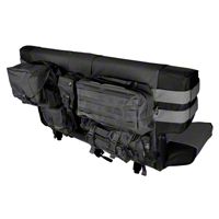 Rugged Ridge Rear Cargo Seat Cover, Black (87-06 Wrangler YJ & TJ) - Rugged Ridge 13246.01