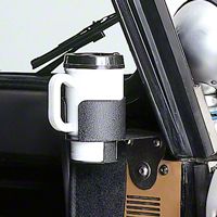 Rugged Ridge Cup Holder Windshield Mount (87-95 Wrangler YJ) - Rugged Ridge 13306.01