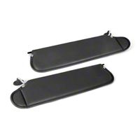 Rugged Ridge Sunvisor Set, Agate (97-02 Wrangler TJ) - Rugged Ridge 13313.09
