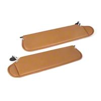 Rugged Ridge Sunvisor Set, Camel (97-02 Wrangler TJ) - Rugged Ridge 13313.37
