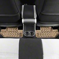 Rugged Ridge Rear Floor Liners, Tan (07-13 Wrangler JK) - Rugged Ridge 13950.02