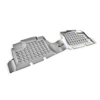 Rugged Ridge Rear Floor Liner, Gray (07-13 Wrangler JK 4 Door) - Rugged Ridge 14950.01