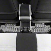Rugged Ridge Rear Floor Liners, Gray (07-13 Wrangler JK 2 Door) - Rugged Ridge 14950.02