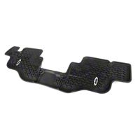 Rugged Ridge Rear Floor Liner, Black w/Logo (87-95 Wrangler YJ) - Rugged Ridge DMC-12950.22