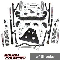 Rough Country 4in. X-Series Long Arm Suspension Lift System (07-13 Wrangler JK 2 Door) - Rough Country 786.22