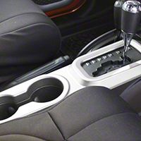 Rugged Ridge Center Cup Console, Brushed Silver, Automatic (11-13 Wrangler JK) - Rugged Ridge 11152.13