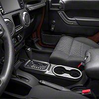 Rugged Ridge Center Cup Console, Charcoal, Automatic (11-13 Wrangler JK) - Rugged Ridge 11157.13