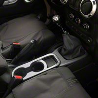 Rugged Ridge Center Cup Console, Charcoal, Manual (11-13 Wrangler JK) - Rugged Ridge 11157.23