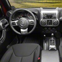 Rugged Ridge Interior Trim Accent Kit, Charcoal, Manual (11-13 Wrangler JK 4 Door) - Rugged Ridge 11157.95