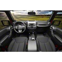 Rugged Ridge Interior Trim Accent Kit, Charcoal, Automatic (11-13 Wrangler JK 4 Door) - Rugged Ridge 11157.96