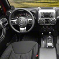 Rugged Ridge Interior Trim Accent Kit, Charcoal, Automatic (11-13 Wrangler JK 2 Door) - Rugged Ridge 11157.91