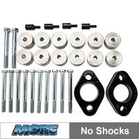 M.O.R.E. 1in. Body Lift (07-13 Wrangler JK 4 Door) - MORE BLJK4D