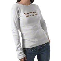 Real Women Drive Jeeps T-Shirt - XT Accessories TBD9