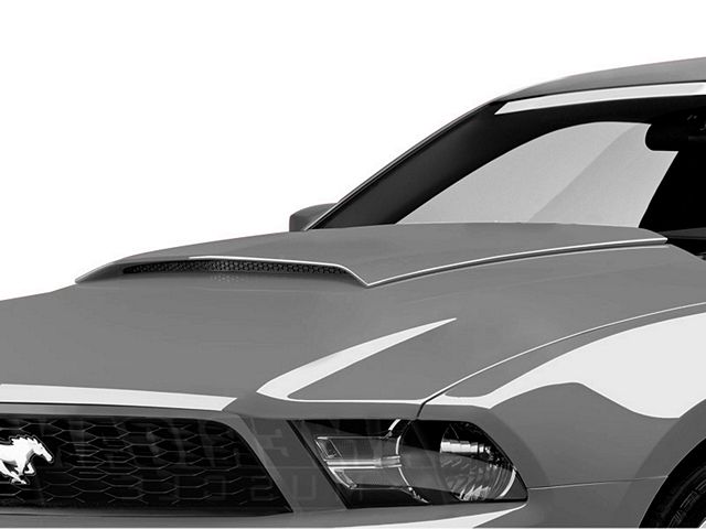SpeedForm Hood Scoop; Pre-Painted (10-12 Mustang GT, V6)
