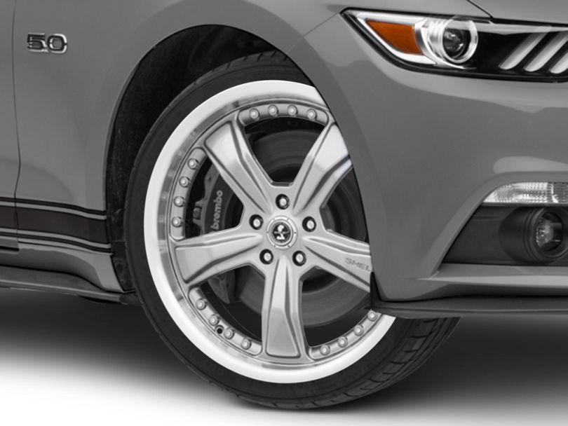 Shelby Mustang Razor Gunmetal Wheel - 20x9 SB198S2966 (15-20 GT ...