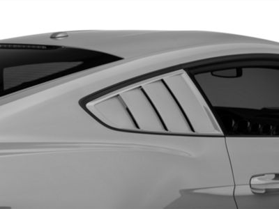 mustang quarter window louvers