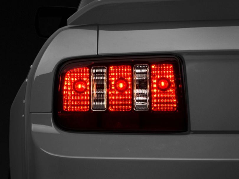 Raxiom Mustang Smoked Coyote Tail Lights 49117 (05-09 All)