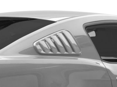 mustang side window louvers