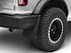 RedRock RedRock Custom Molded Mud Guards; Front and Rear (21-24 Bronco w/o Sasquatch Package)