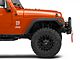 Barricade Tubular Front Bumper with Winch Cutout; Textured Black (87-06 Jeep Wrangler YJ & TJ)