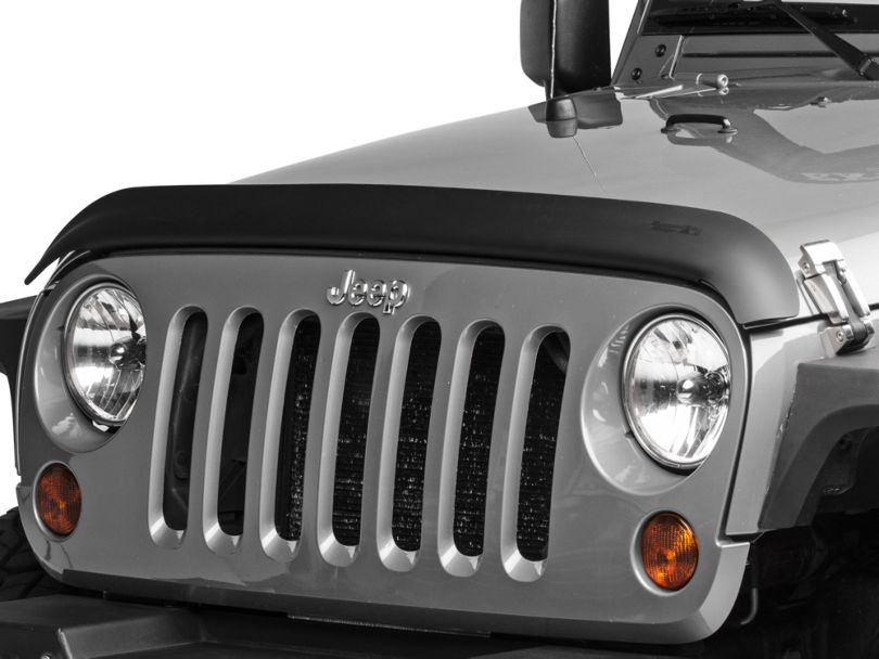 Rugged Ridge Jeep Wrangler Bug Deflector Matte Black 11348.02 (0718 Jeep Wrangler JK)