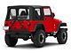 RedRock Rock Crawler Rear Bumper with Tire Carrier; Textured Black (87-06 Jeep Wrangler YJ & TJ)