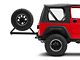 RedRock Rock Crawler Rear Bumper with Tire Carrier; Textured Black (87-06 Jeep Wrangler YJ & TJ)
