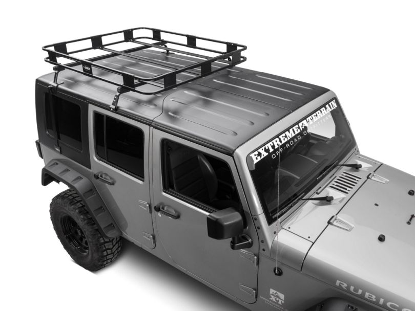 Surco Jeep Wrangler Safari Removable Hard Top Rack w/ Basket J100859 ...