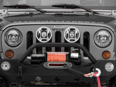 968CSG ARB With Grille Guards-IPF 968 Series Housing Spot//Driving Beam Lights
