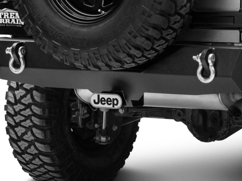 Jeep Wrangler Hitch Cover with Jeep Logo