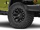 Fuel Wheels Assault Matte Black Machined Wheel; 17x9 (07-18 Jeep Wrangler JK)