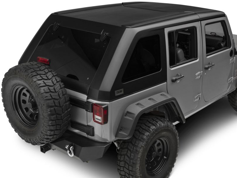 DV8 Off-Road Jeep Wrangler Ranger Fastback Hard Top 2 Piece HT07FB42 ...