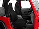 Barricade Custom Front Seat Covers with Pockets; Black (97-06 Jeep Wrangler TJ)