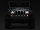 KC HiLiTES H4 Headlight Conversion Kit; Chrome Housing; Clear Lens (07-18 Jeep Wrangler JK)