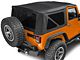 Rugged Ridge Replacement Sailcloth Soft Top with Tinted Windows; Black Diamond (10-18 Jeep Wrangler JK 2-Door)
