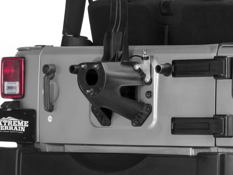 Jeep Wrangler CB Antenna Mount Kit with Coax Cable (0718 Jeep Wrangler JK)