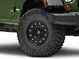 Mammoth General Matte Black Wheel; 16x8 (07-18 Jeep Wrangler JK)