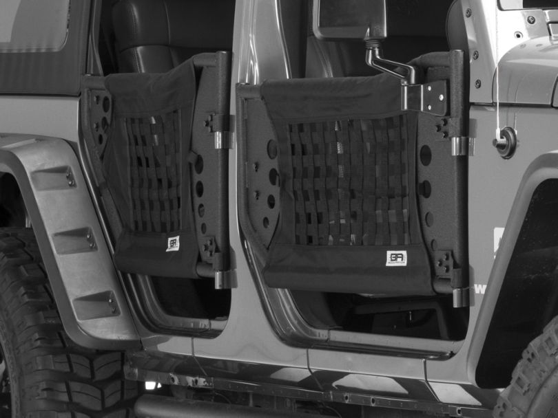 Body Armor 4x4 Jeep Wrangler GEN 3 Trail Doors Rear Only JK6140 (07