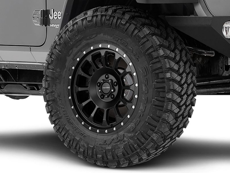 Pro Comp Wheels Jeep Wrangler Rockwell Satin Black Wheel ...