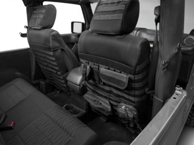 Smittybilt Jeep Wrangler .R Custom Fit Front Seat Covers J107380  (07-18 Jeep Wrangler JK)
