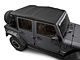 Bestop Trektop NX Glide Soft Top; Black Twill (07-18 Jeep Wrangler JK 4-Door)