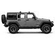 Rhino-Rack Vortex SG 2 Bar Roof Rack; Black (07-10 Jeep Wrangler JK 2-Door; 07-18 Jeep Wrangler JK 4-Door; 18-24 Jeep Wrangler JL 4-Door)