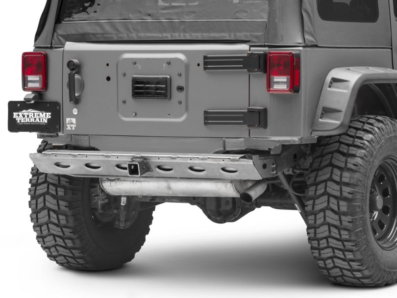 Poison Spyder Jeep Wrangler BFH II Rear Crossmember w/ Hitch - Bare ...