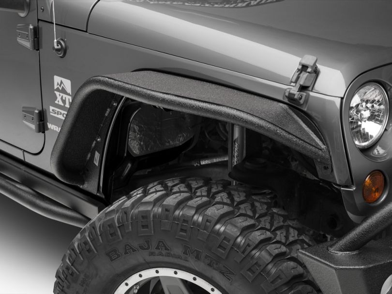 Jeep Wrangler Tubular Fender Flares (0718 Jeep Wrangler JK)