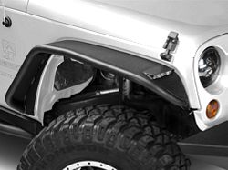 Barricade Tubular Fender Flares; Front and Rear (07-18 Jeep Wrangler JK)